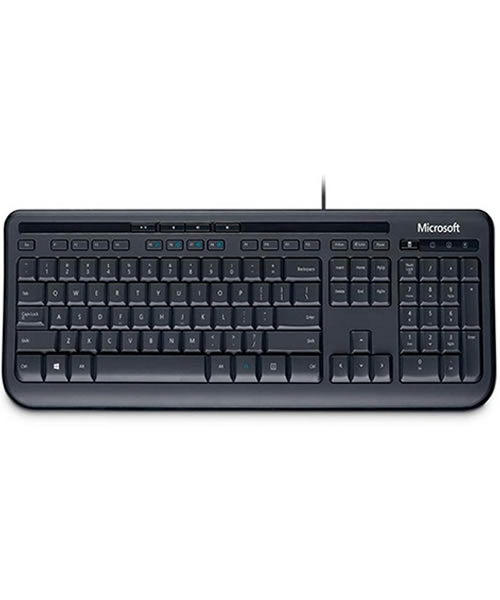 Teclado Microsoft alambrico 600 Business Negro 